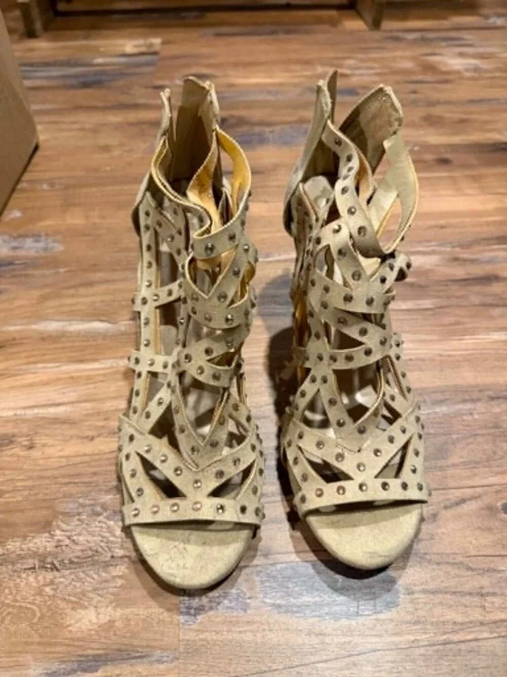 Fergalicious Cage Heels Size 10